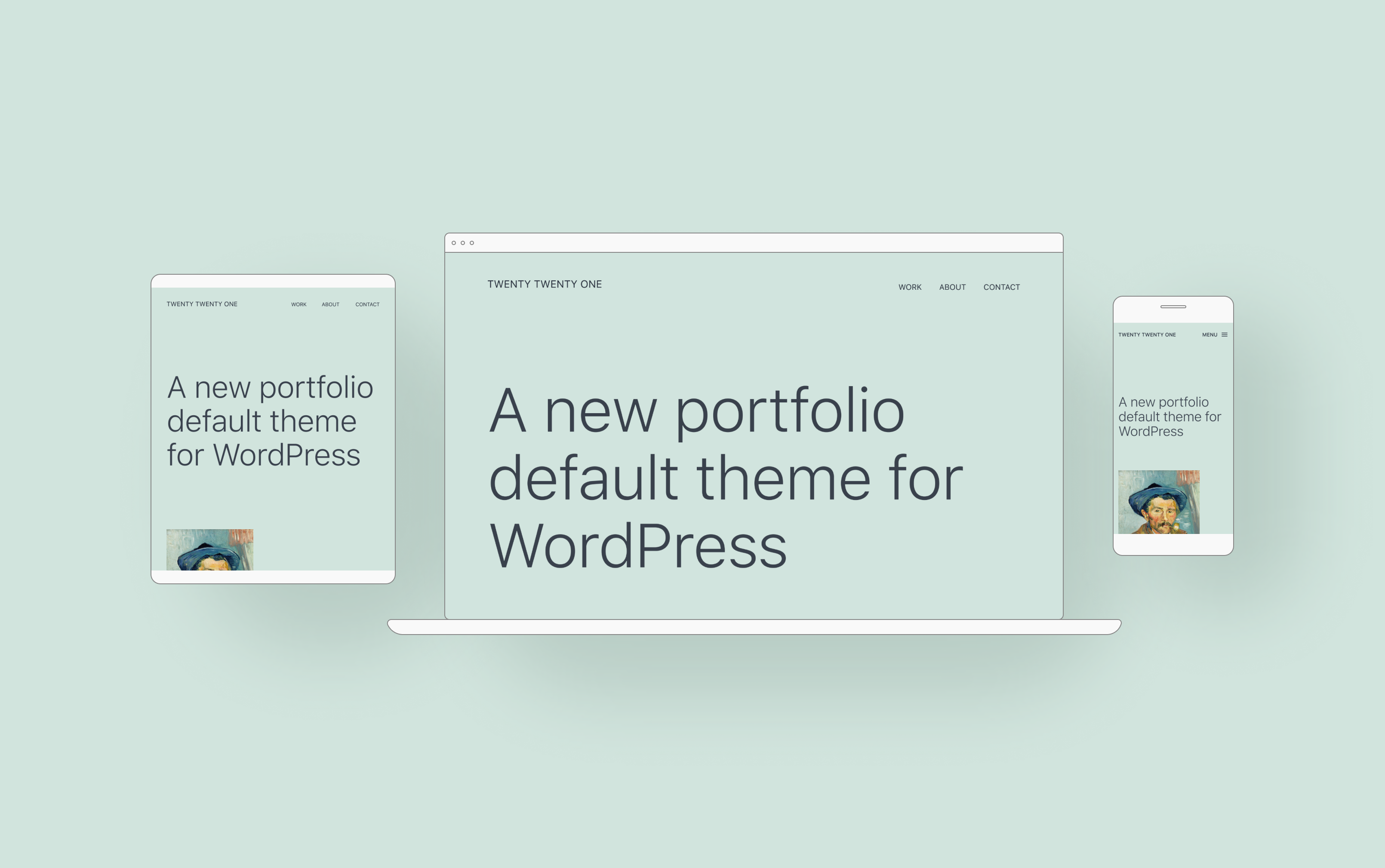 Basic WordPress themes – Twenty Twenty-One
