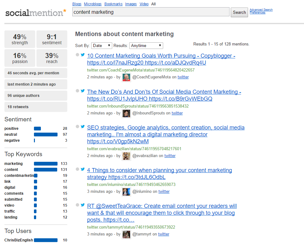Social Mention
